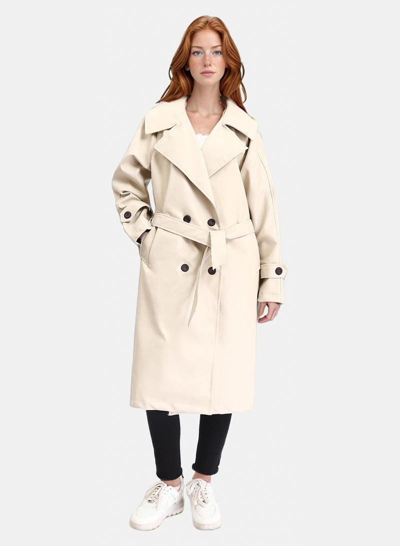 Ravin Women Longline Belted Coat - Image 5